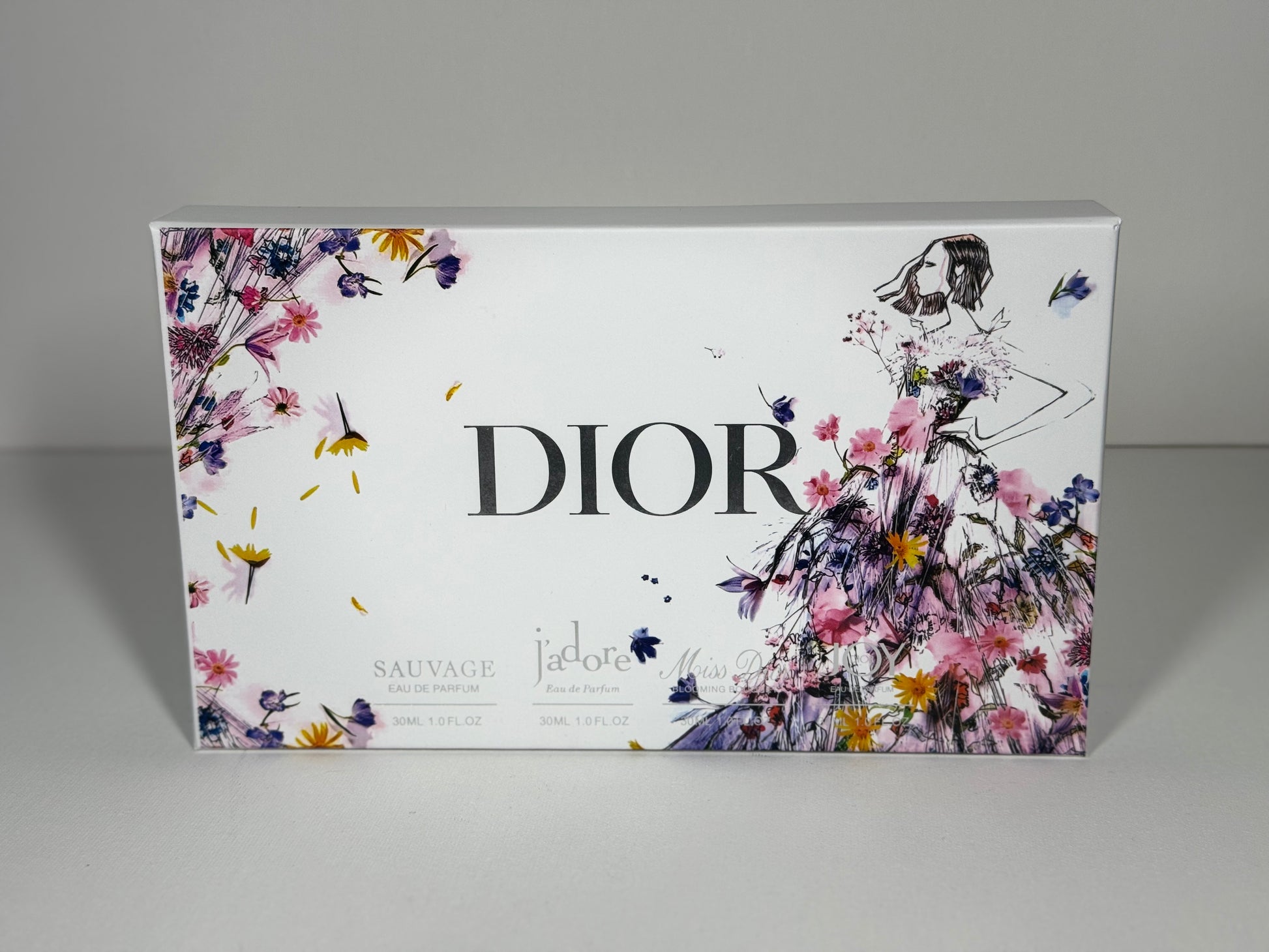Dior Perfume Gift Set – Sauvage, J’adore, Miss Dior, Joy 30ml Eau de Parfum Collection