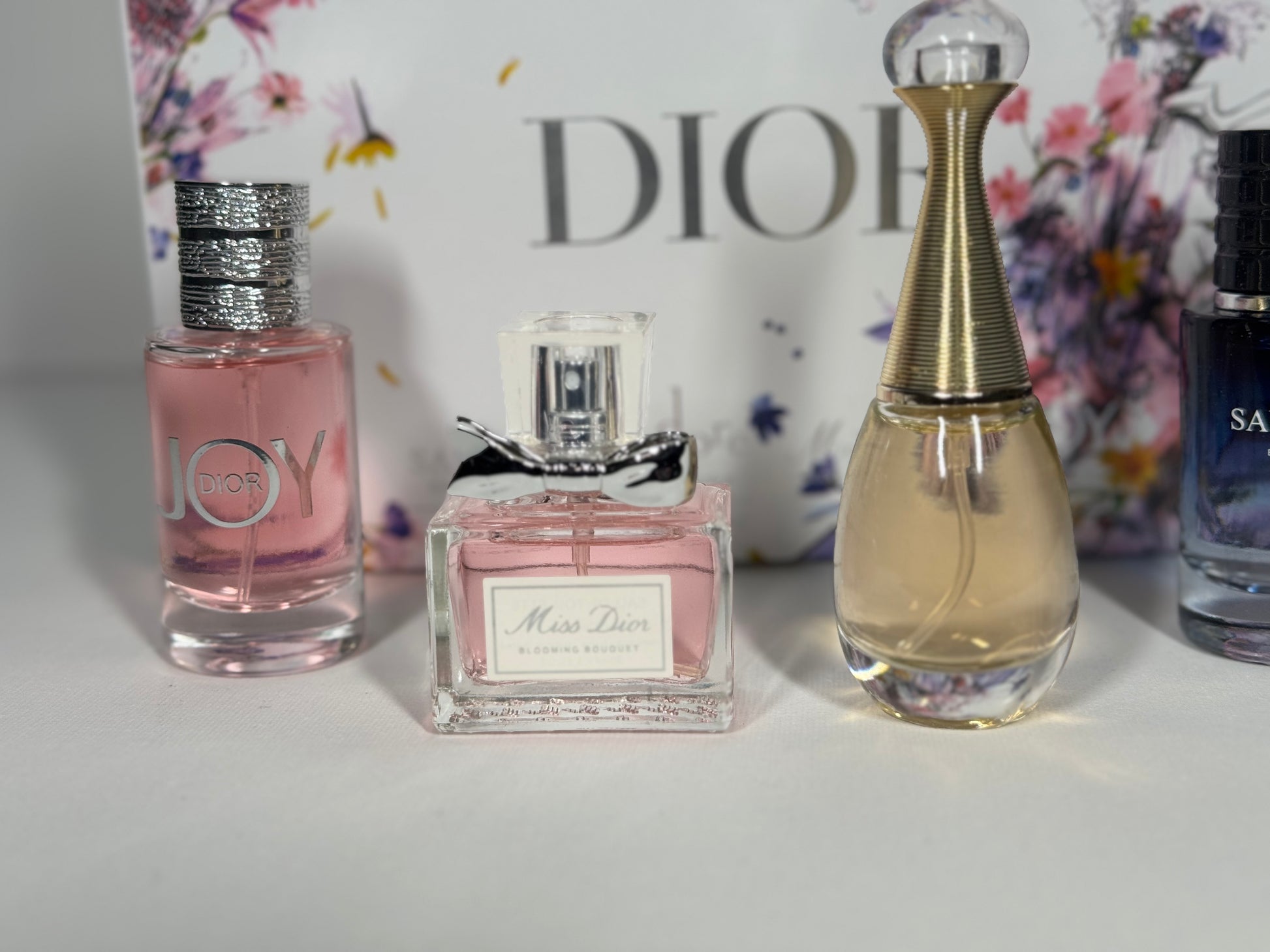 Dior Perfume Gift Set – Sauvage, J’adore, Miss Dior, Joy 30ml Eau de Parfum Collection