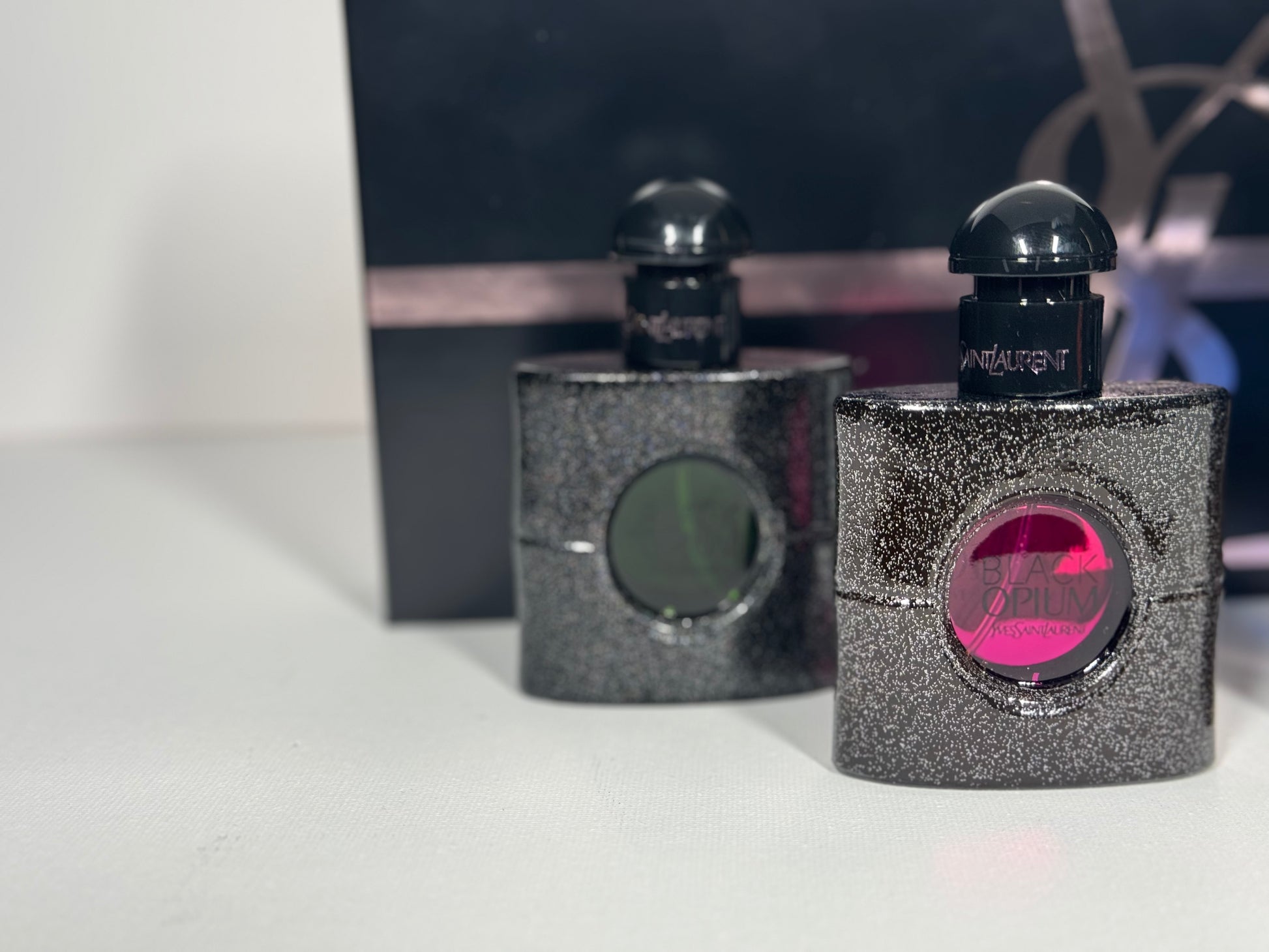 YSL Black Opium Gift Set – 4 x 30ml Perfumes Original, Neon, Intense, Illicit Green