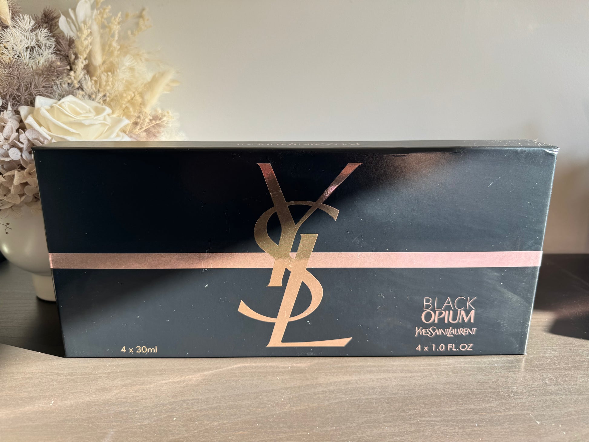 YSL Black Opium 4 x 30ml Gift Set – Eau de Parfum Collection