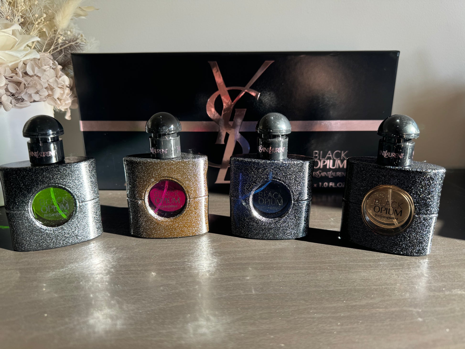 YSL Black Opium 4 x 30ml Gift Set – Eau de Parfum Collection