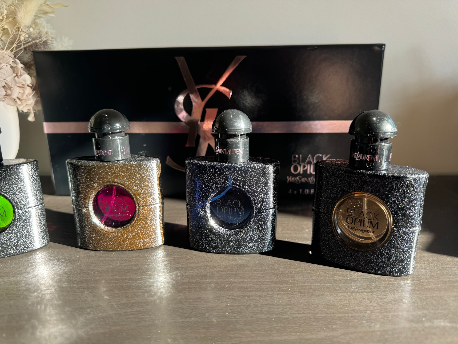 YSL Black Opium 4 x 30ml Gift Set – Eau de Parfum Collection