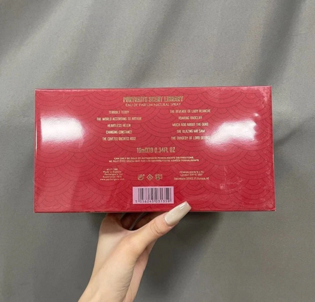 Penhaligon’s Portraits Scent Library – Miniature Gift Set (10x10ml Eau de Parfum)