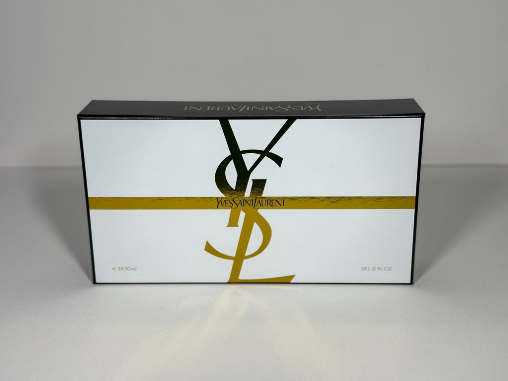 YSL Women’s Gift Set – Black Opium, Mon Paris, Libre 30ml Eau de Parfum Perfume Trio