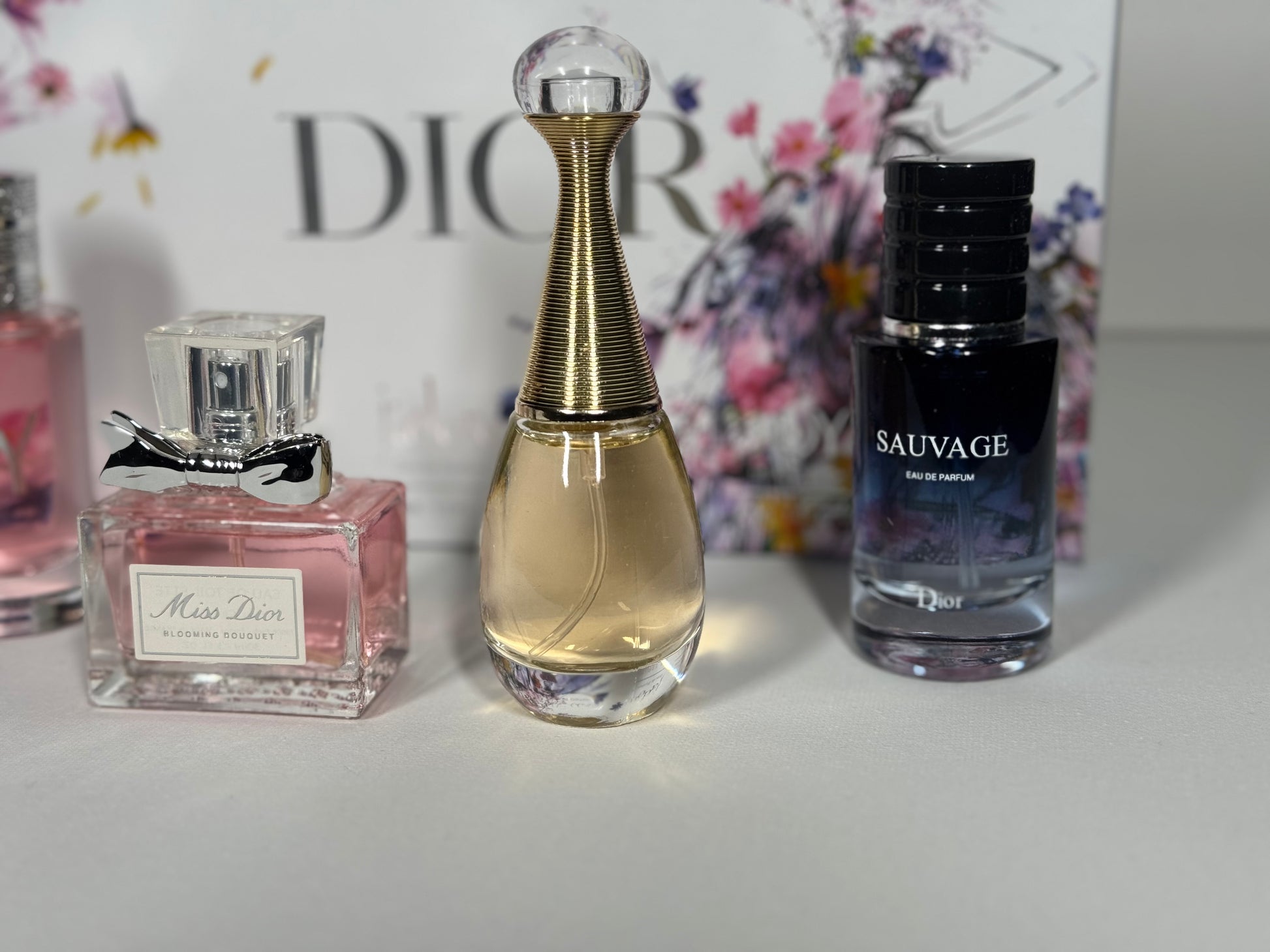 Dior Perfume Gift Set – Sauvage, J’adore, Miss Dior, Joy 30ml Eau de Parfum Collection