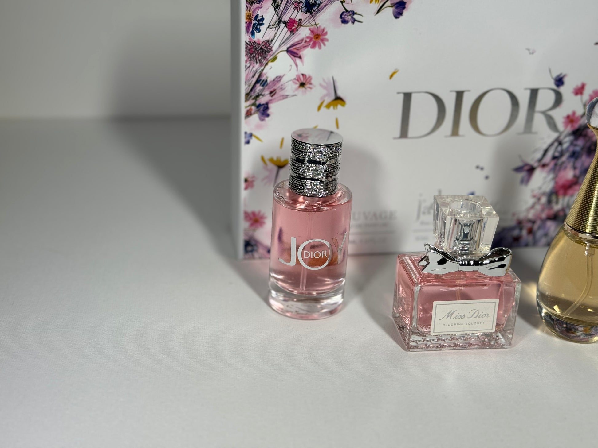 Dior Perfume Gift Set – Sauvage, J’adore, Miss Dior, Joy 30ml Eau de Parfum Collection